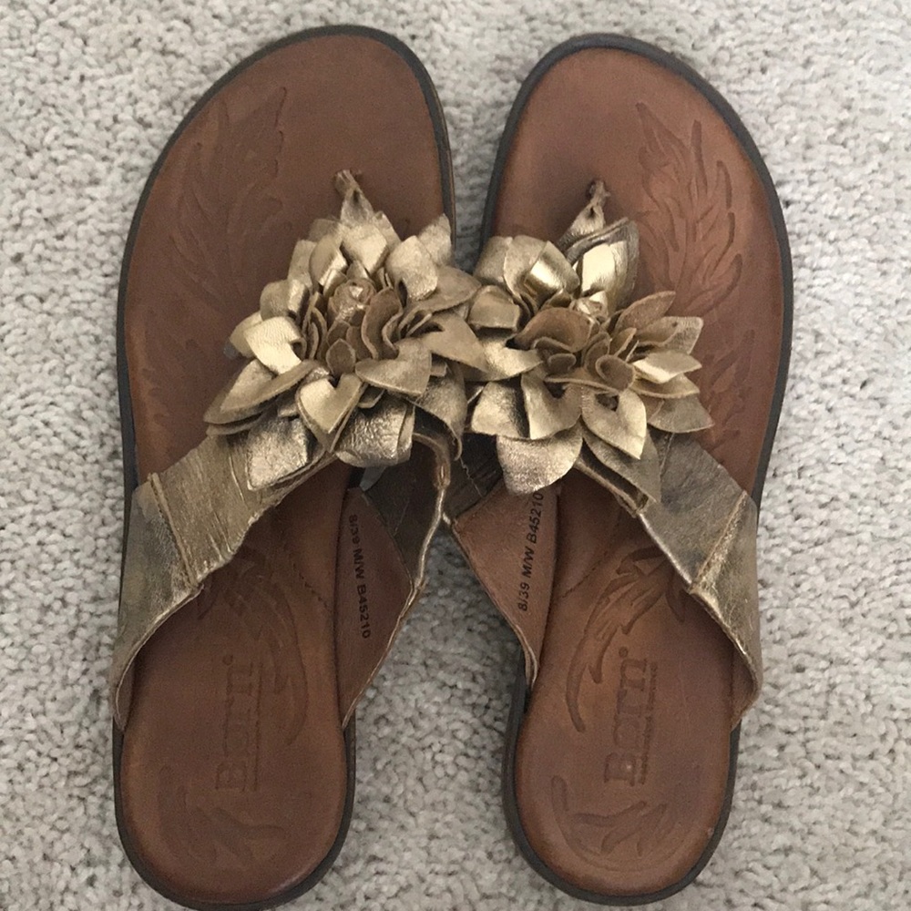 Born flower sandals